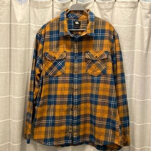 Quicksilver men’s regular fit flannel